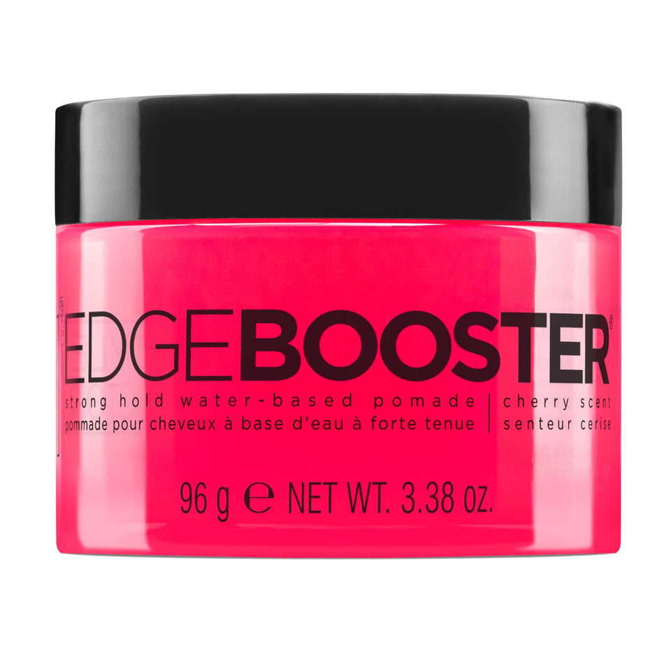 Style Factor jar front view showing label and cherry scent, professional hold benefit