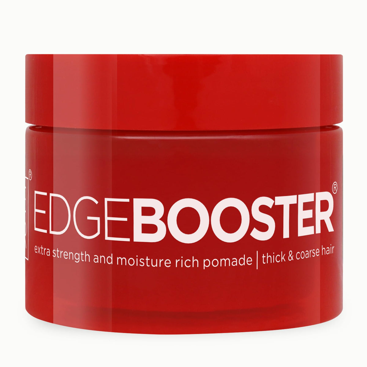 Style Factor front packaging showing jar and label, highlights strong hold