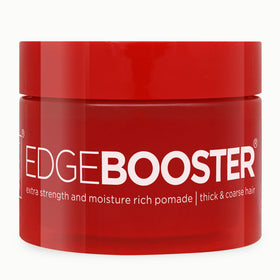 Style Factor front packaging showing jar and label, highlights strong hold
