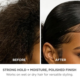 Style Factor ingredient label displaying keratin argan chia seed oil benefits for nourishment