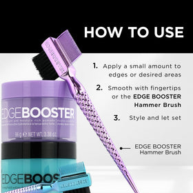 Style Factor next to ruler showing 3.38 oz size for clear scale and portability