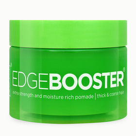 Style Factor front packaging emerald jar showing product name and strong hold benefit