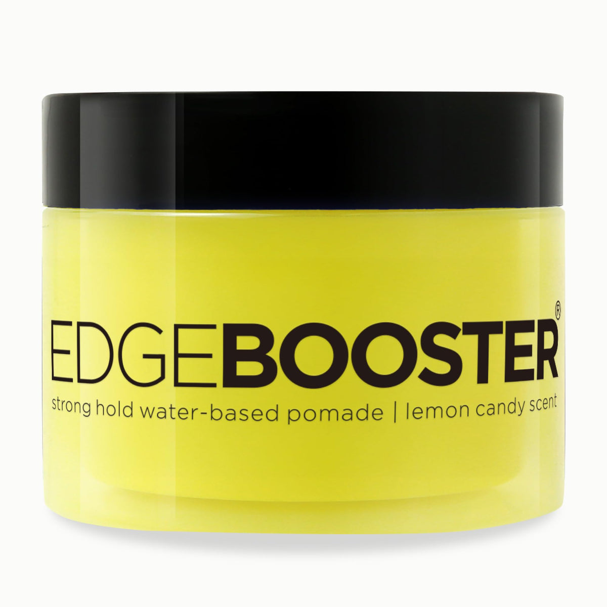 Style Factor jar front view showing label and lemon candy scent benefits