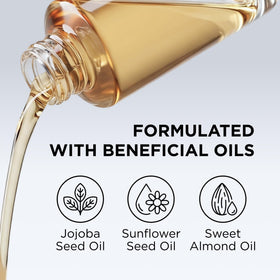 Style Factor being applied to hair in hand showing detangling and frizz control benefit