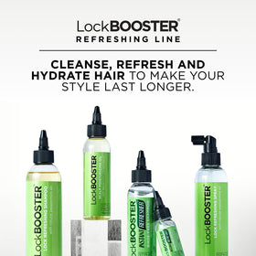 Style Factor ingredient label close-up to reveal oil blend and alcohol-free claim