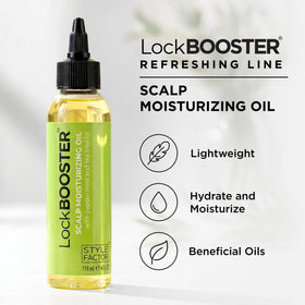 Style Factor close-up oil texture on skin highlighting lightweight absorption benefit