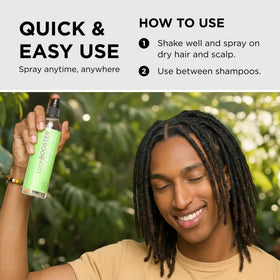 Style Factor oil texture beads on hair highlighting lightweight hydration