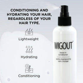 Style Factor spray nozzle releasing mist to demonstrate even application and quick coverage