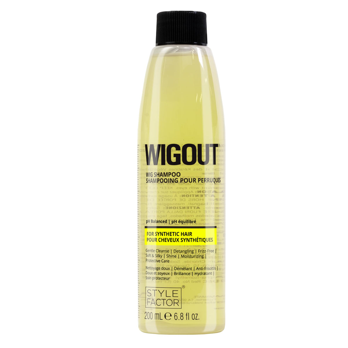 Style Factor WIGOUT front bottle showing label and benefits