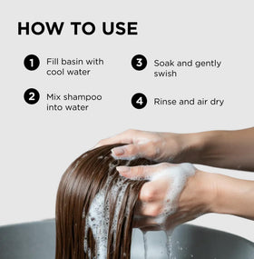Style Factor WIGOUT ingredients shot with keratin and camellia showing nourishment