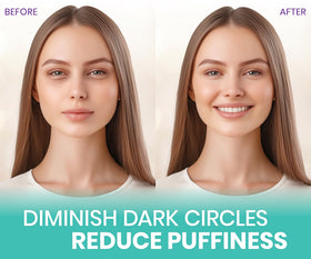 Stylia close-up of patches saturated with serum for hydration