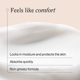 Applying Suave advanced healing lotion to hands for immediate non-greasy hydration