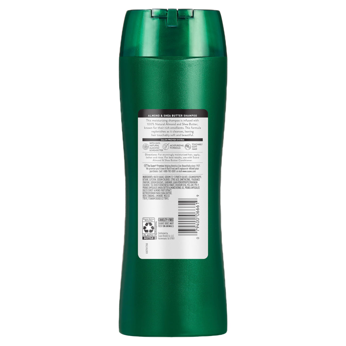 Suave shampoo lather in hand demonstrating gentle rich foam