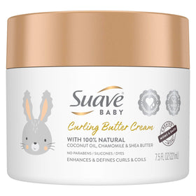 Suave Baby front jar showing label and 7.5 oz size benefits