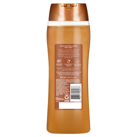 Suave body wash on shower shelf in bathroom, creating spa-like routine
