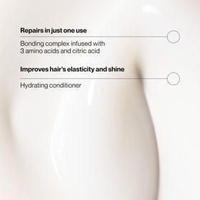 Suave bonding infusion conditioner texture closeup showing creamy hydrating formula