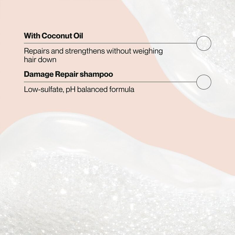 Suave coconut infusion conditioner close-up showing creamy texture