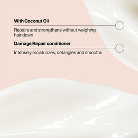 Suave coconut infusion shampoo lather demonstrating gentle cleansing