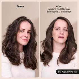 Suave conditioner dispensing detail for lightweight conditioning benefit