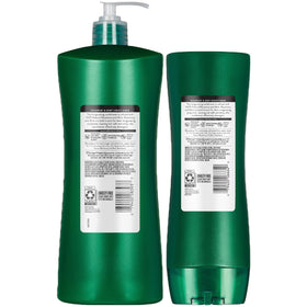 Suave conditioner staged on bathroom shelf to evoke daily routine