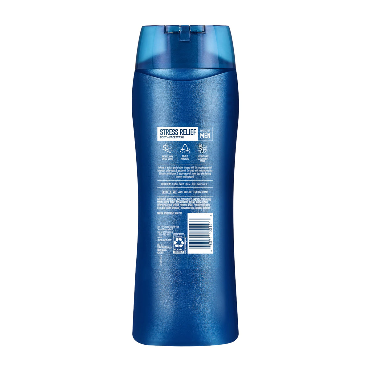 Suave bottle packed in gym bag showing travel and on-the-go freshness