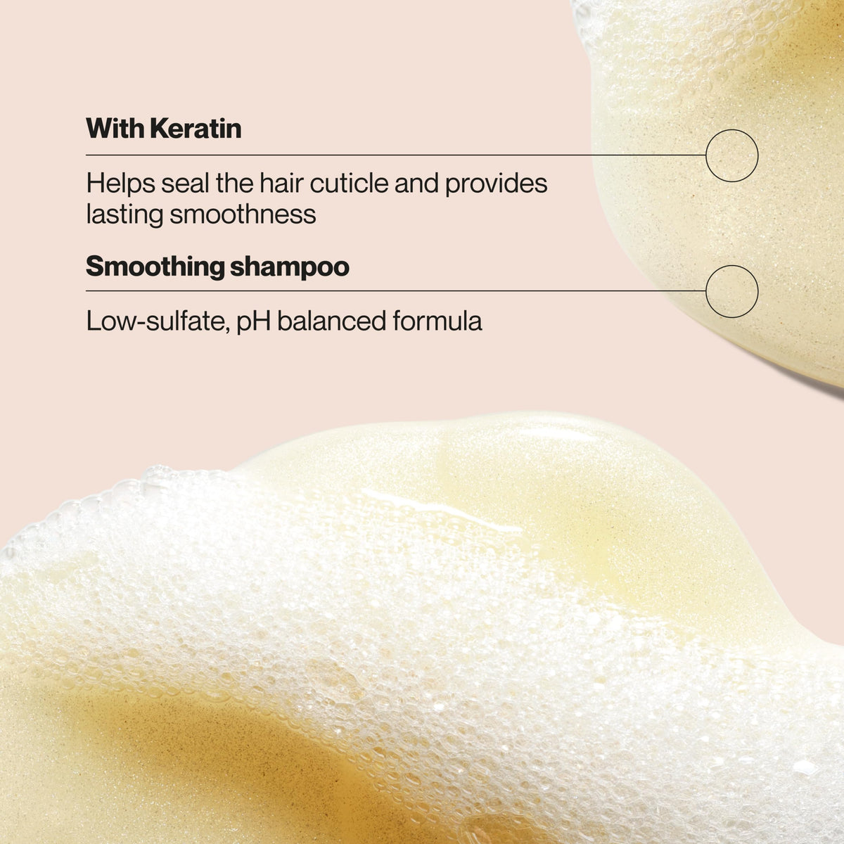 Suave back label showing ingredients and usage directions clearly