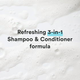 Suave Kids creamy lather closeup demonstrating gentle cleansing and softness