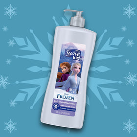 Suave Kids in bathroom setup encouraging playful, stress-free bath routines