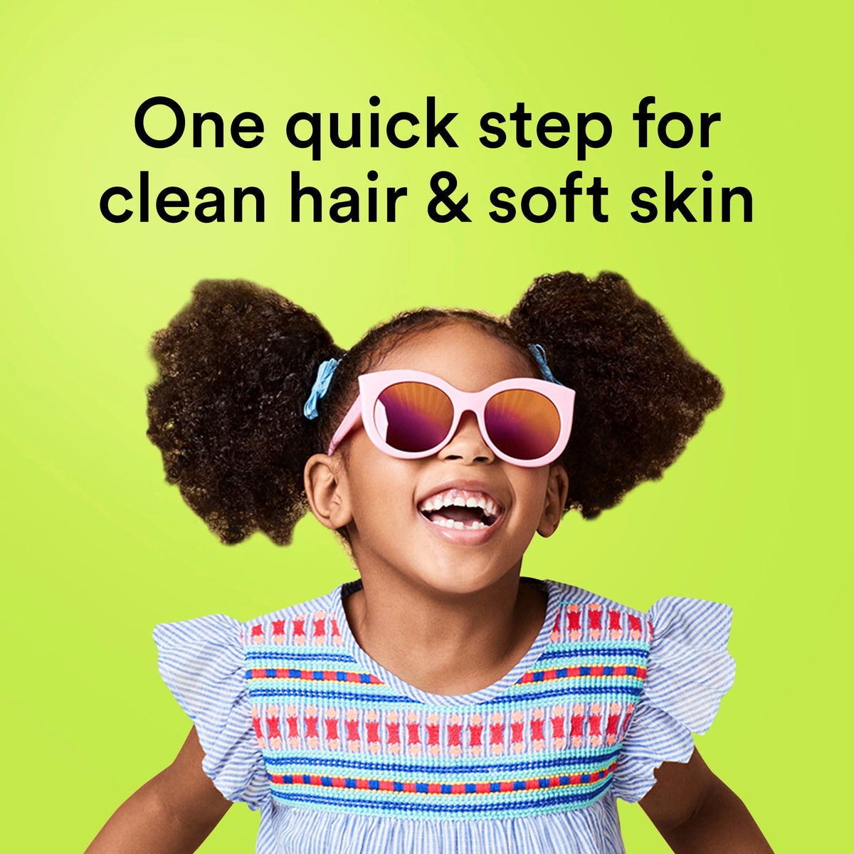 Suave Kids close-up of suds and texture demonstrating gentle lather and softening