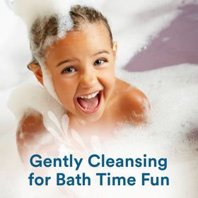 Suave Kids closeup of creamy lather demonstrating gentle cleanse