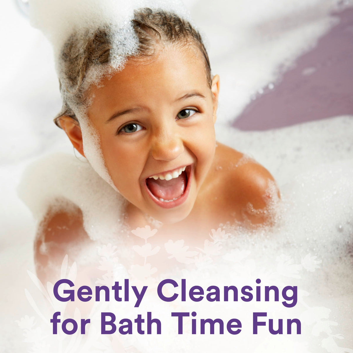 Suave kids lavender family bath scene calming kids and simplifying routine