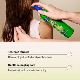 Suave Kids close-up label highlighting tear-free gentle formula
