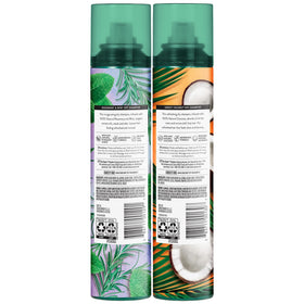 Suave cans inside a beach bag illustrating portability and fresh fragrance on-the-go