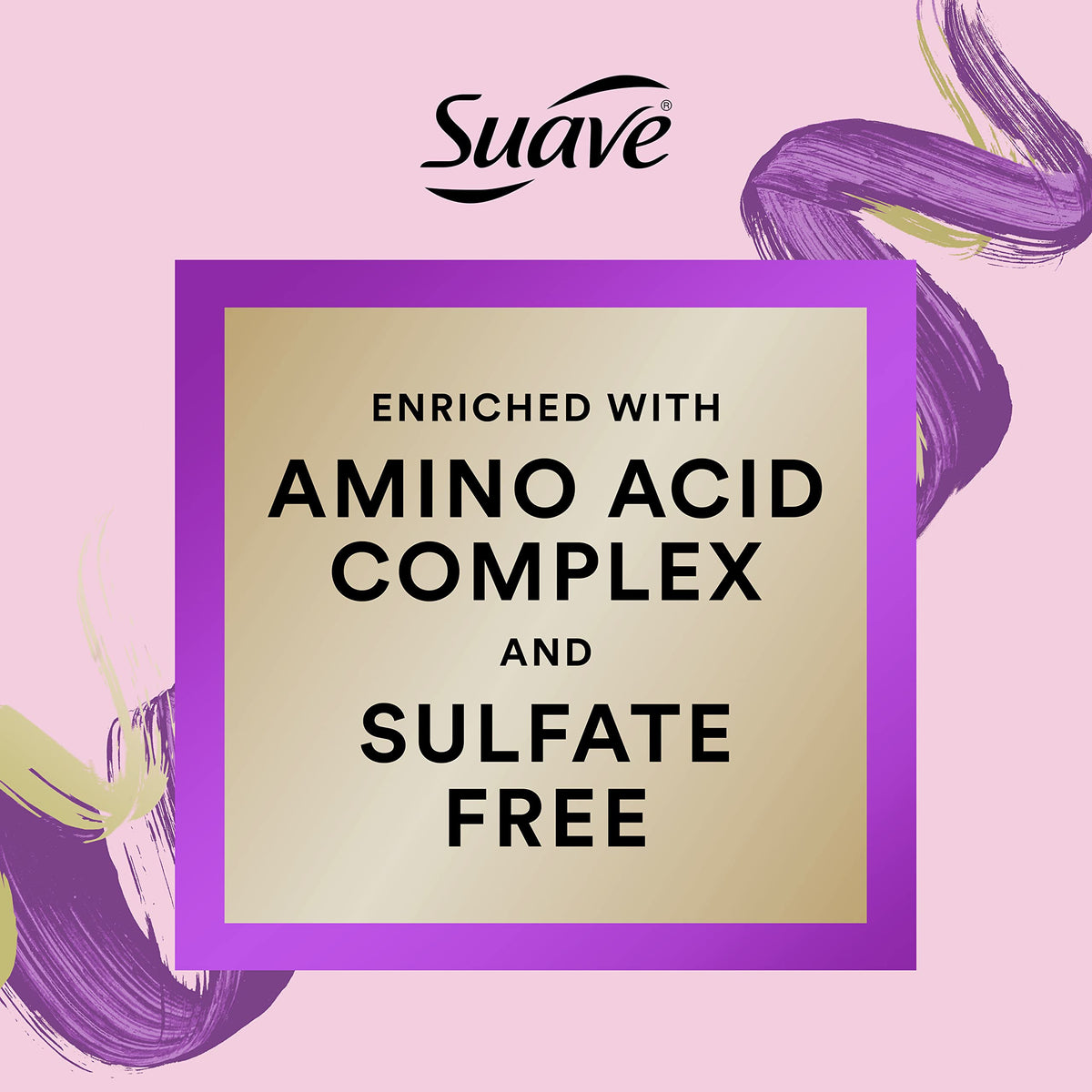 Suave applying cream to damp hair, helps define and reduce frizz