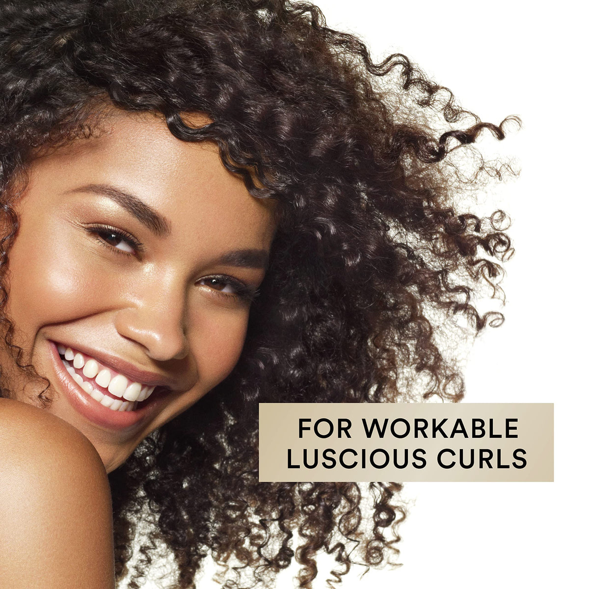 Suave styled with diffuser in real-life setting, creates bouncy natural curls