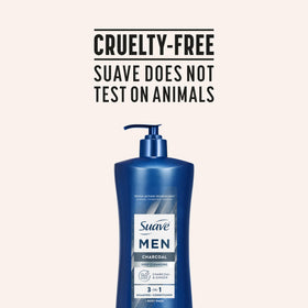 Suave on bathroom shelf in a lifestyle setting for everyday use