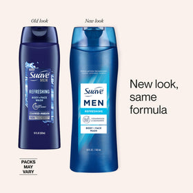 Close-up foam texture from Suave showing lather and moisturizing feel benefit