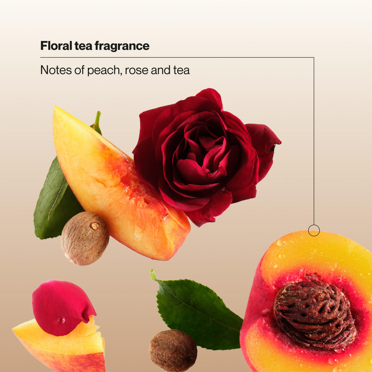 Person using Suave micellar infusion in shower focusing on scalp massage to show effective impurity removal benefit