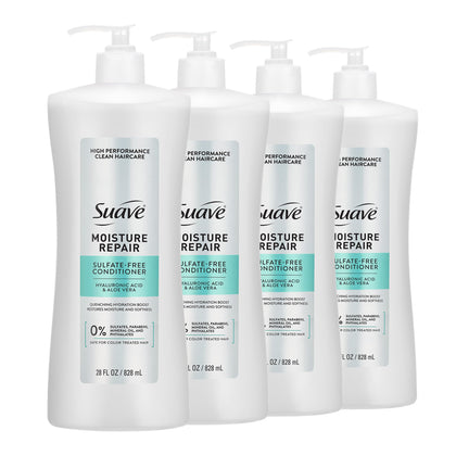 Suave front packaging showing bottle and label for easy identification and shelf appeal