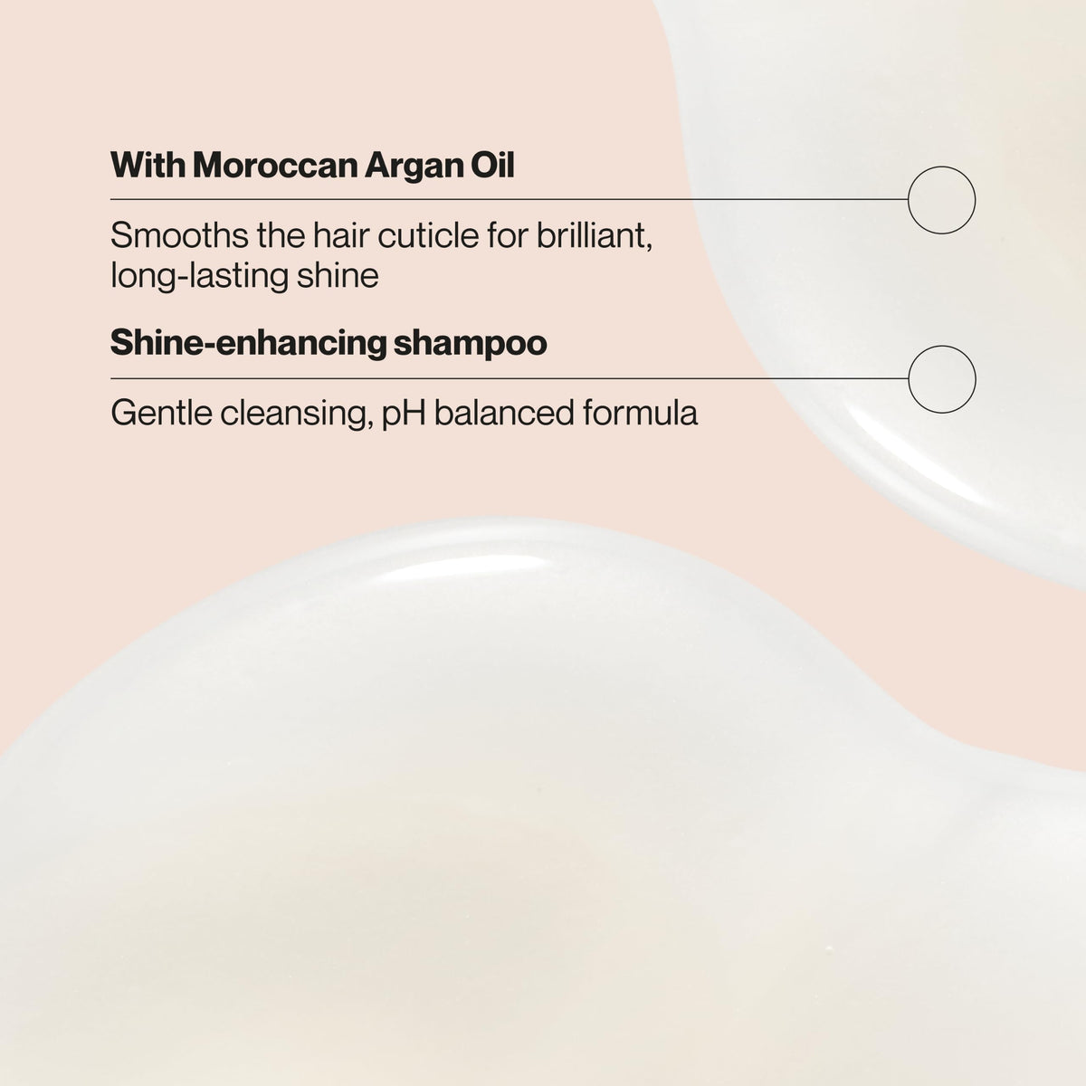 Suave Moroccan Infusion lather on hand demonstrating gentle cleansing