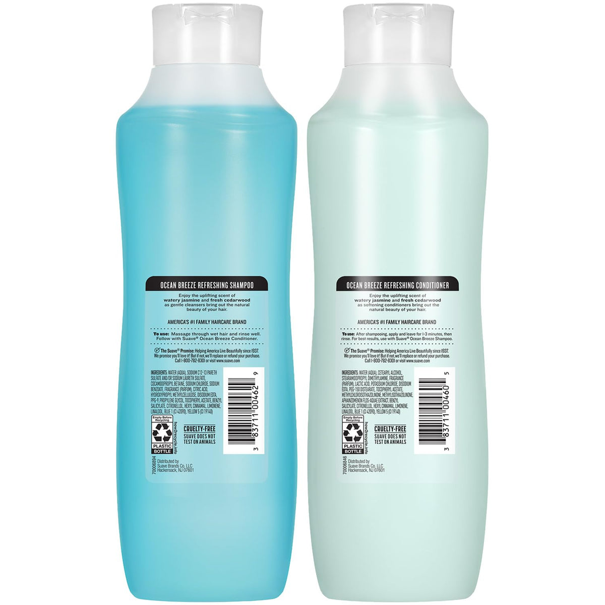 Suave fragrance note display evoking watery jasmine and cedarwood freshness