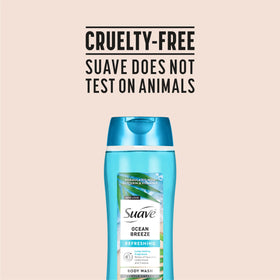 suave texture on hand demonstrating silky smooth hydrated skin feeling