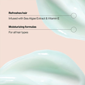 Suave shampoo lather texture demonstrating gentle cleansing for busy mornings