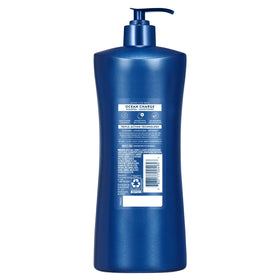 Suave Men Ocean Charge on a shower shelf showing everyday bathroom convenience