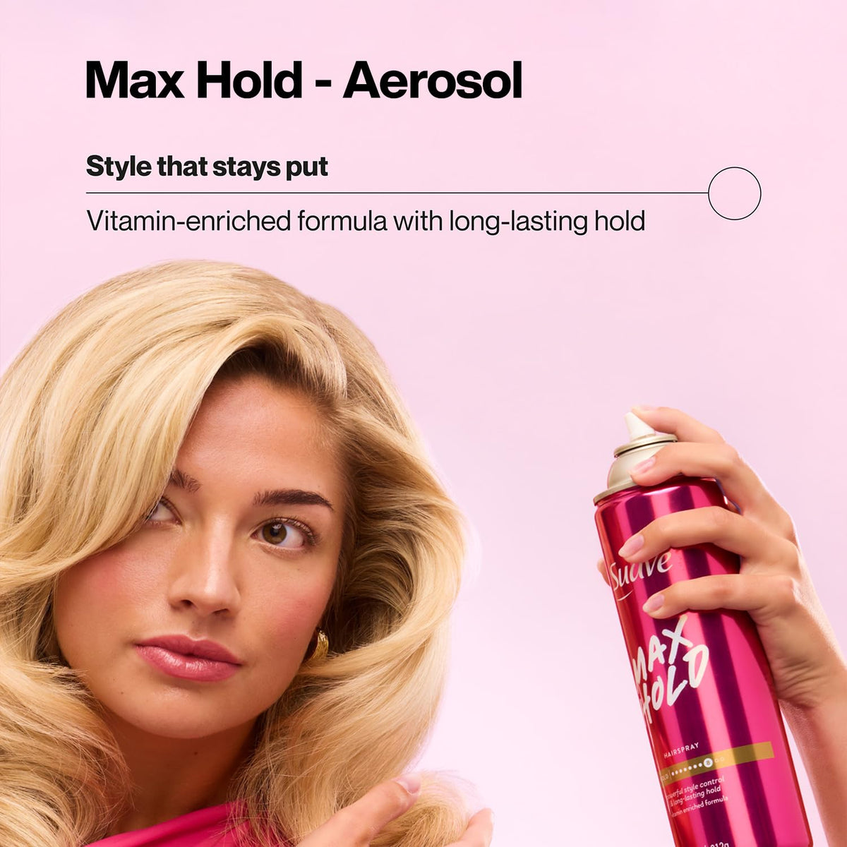 Hand-held Suave pump spraying targeted section for on-the-go fixes