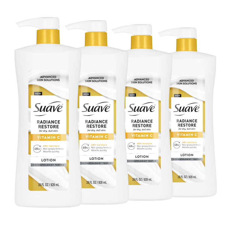 Suave front packaging showing bottle and product name for quick identification