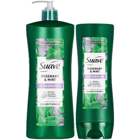 Suave front packaging showing rosemary and mint for refreshing scent