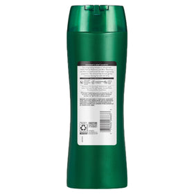 Shampoo poured into palm illustrating Suave smooth lather and hydration