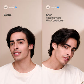 Suave conditioner creamy texture glistening for deep hydration