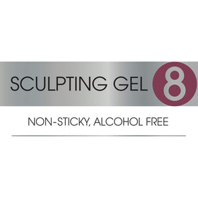 Hand applying Suave sculpting gel to damp hair demonstrating easy distribution and styling control